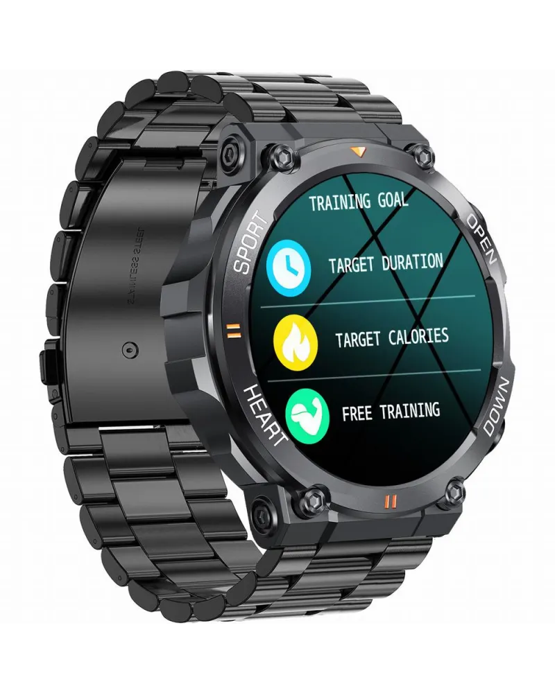 SMARTWATCH MĘSKI GRAVITY GT7-2 PRO - WYKONYWANIE POŁĄCZEŃ, PULSOKSYMETR (sg018b) SMARTWATCH MĘSKI GRAVITY GT7-2 PRO - WYKONYWANIE POŁĄCZEŃ, PULSOKSYMETR (sg018b)
