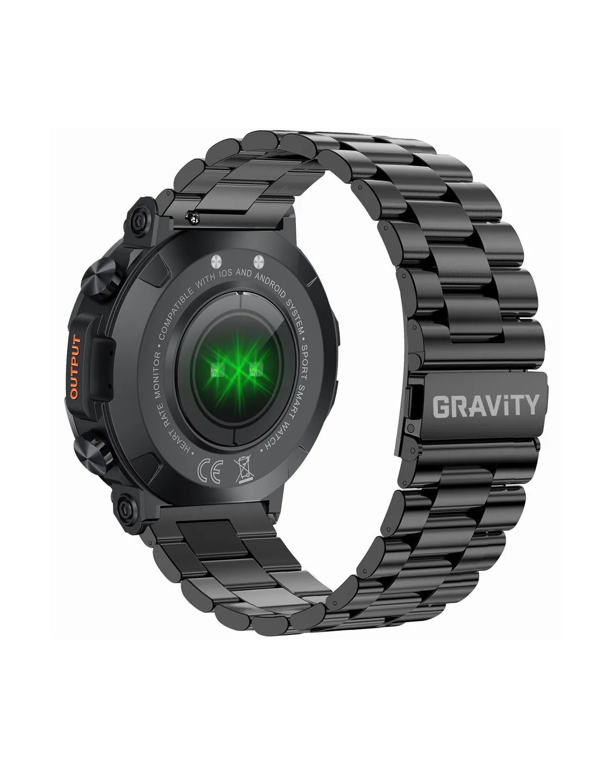 SMARTWATCH MĘSKI GRAVITY GT7-2 PRO - WYKONYWANIE POŁĄCZEŃ, PULSOKSYMETR (sg018b) SMARTWATCH MĘSKI GRAVITY GT7-2 PRO - WYKONYWANIE POŁĄCZEŃ, PULSOKSYMETR (sg018b)