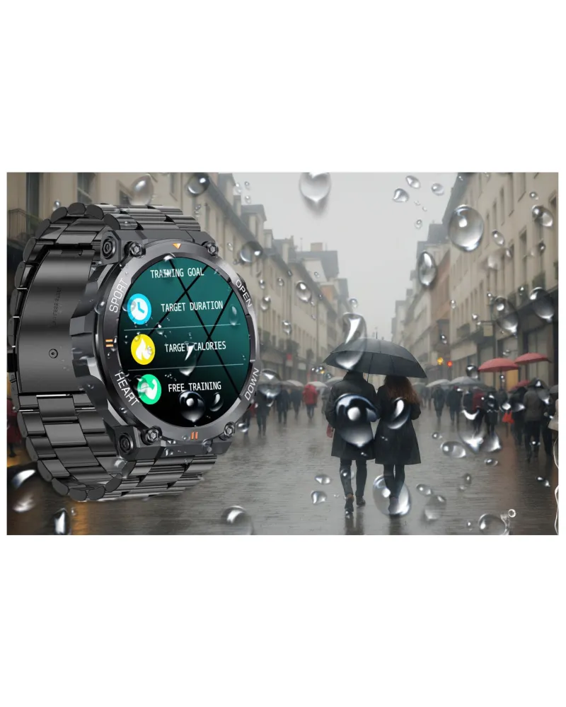 SMARTWATCH MĘSKI GRAVITY GT7-2 PRO - WYKONYWANIE POŁĄCZEŃ, PULSOKSYMETR (sg018b) SMARTWATCH MĘSKI GRAVITY GT7-2 PRO - WYKONYWANIE POŁĄCZEŃ, PULSOKSYMETR (sg018b)