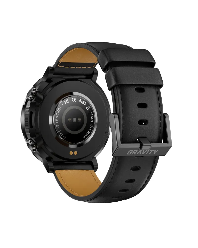 SMARTWATCH MĘSKI GRAVITY GT21-3 - BLUETOOTH CALL, DODATKOWY PASEK (sg025c)