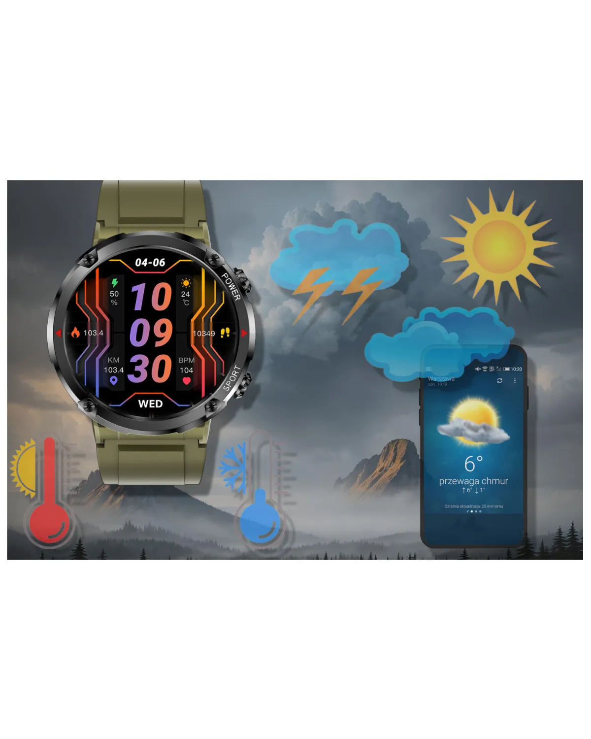 SMARTWATCH MĘSKI GRAVITY GT21-7 - BLUETOOTH CALL, DODATKOWY PASEK (sg025g) SMARTWATCH MĘSKI GRAVITY GT21-7 - BLUETOOTH CALL, DODATKOWY PASEK (sg025g)