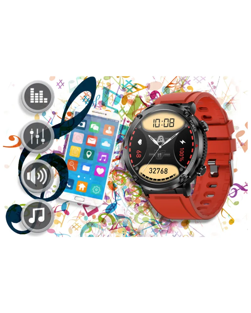 SMARTWATCH MĘSKI GRAVITY GT21-6 - BLUETOOTH CALL, DODATKOWY PASEK (sg025f) SMARTWATCH MĘSKI GRAVITY GT21-6 - BLUETOOTH CALL, DODATKOWY PASEK (sg025f)