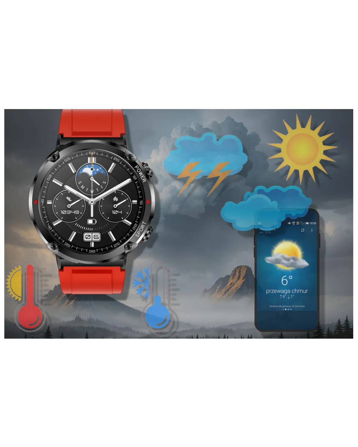 SMARTWATCH MĘSKI GRAVITY GT21-6 - BLUETOOTH CALL, DODATKOWY PASEK (sg025f) SMARTWATCH MĘSKI GRAVITY GT21-6 - BLUETOOTH CALL, DODATKOWY PASEK (sg025f)