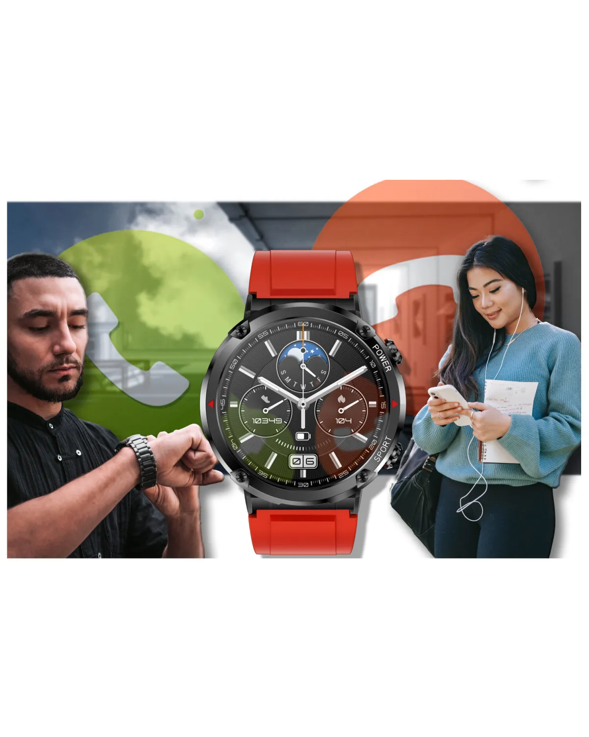 SMARTWATCH MĘSKI GRAVITY GT21-6 - BLUETOOTH CALL, DODATKOWY PASEK (sg025f) SMARTWATCH MĘSKI GRAVITY GT21-6 - BLUETOOTH CALL, DODATKOWY PASEK (sg025f)