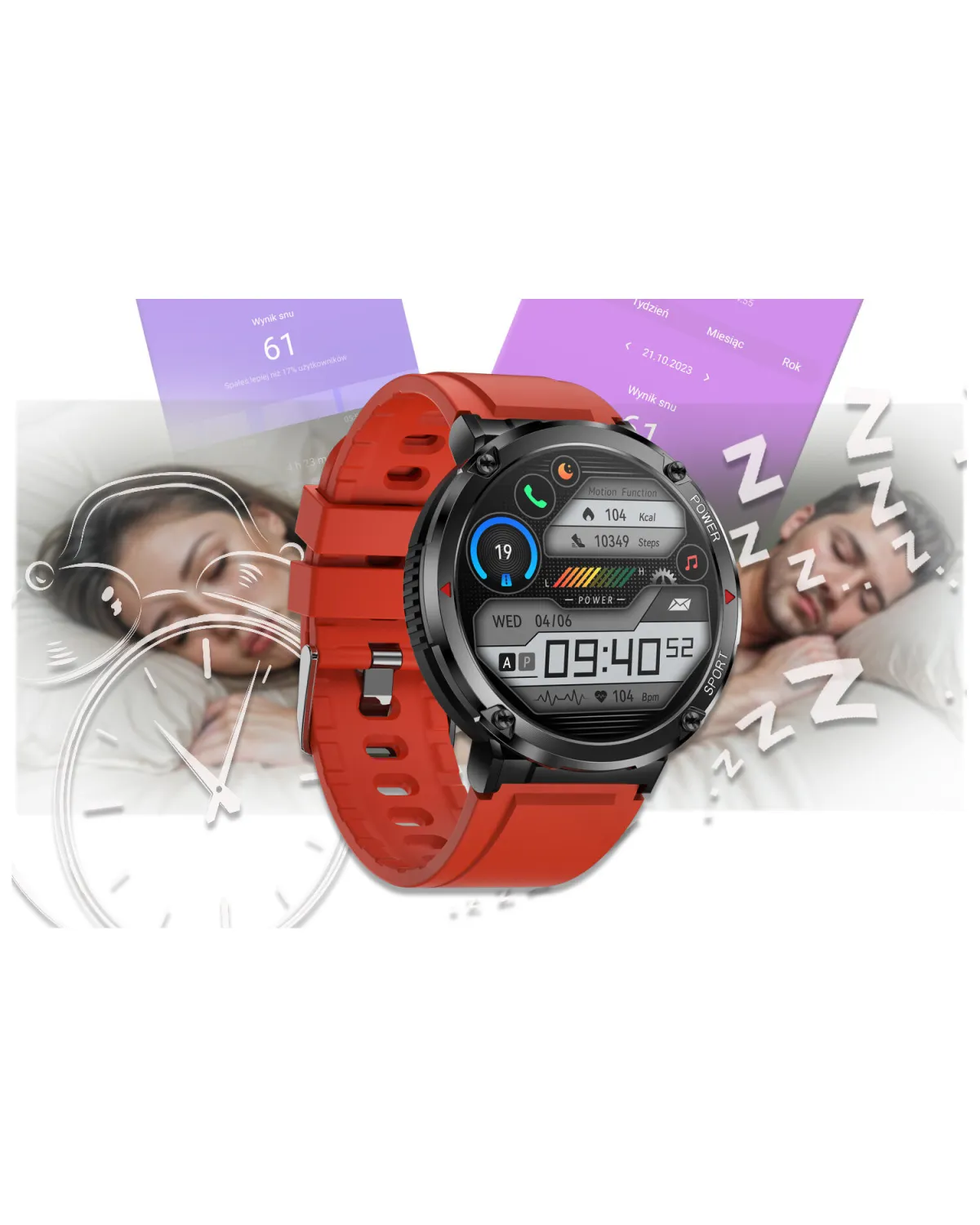 SMARTWATCH MĘSKI GRAVITY GT21-6 - BLUETOOTH CALL, DODATKOWY PASEK (sg025f) SMARTWATCH MĘSKI GRAVITY GT21-6 - BLUETOOTH CALL, DODATKOWY PASEK (sg025f)