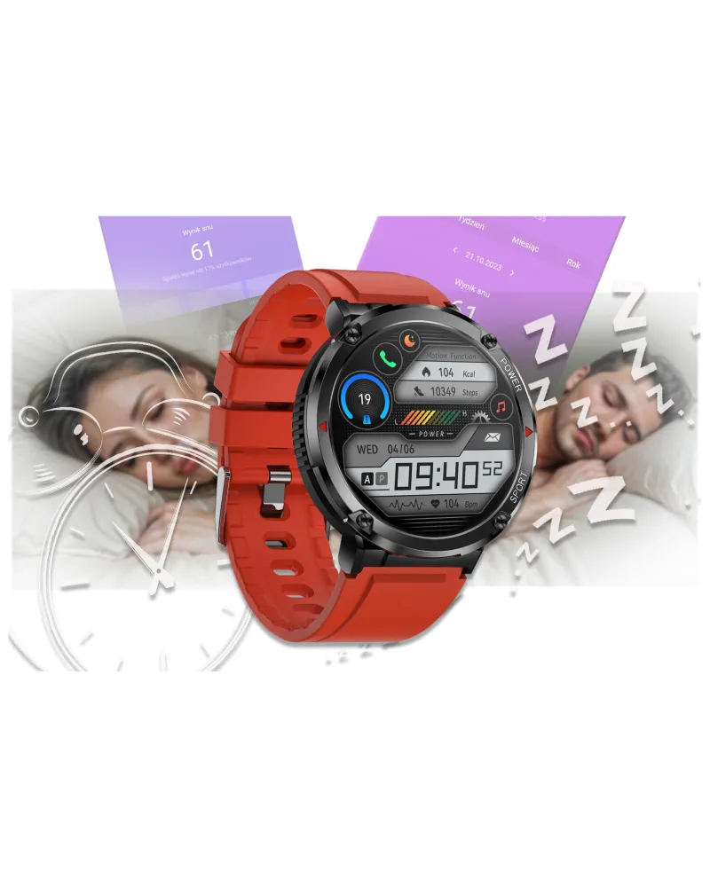 SMARTWATCH MĘSKI GRAVITY GT21-6 - BLUETOOTH CALL, DODATKOWY PASEK (sg025f) SMARTWATCH MĘSKI GRAVITY GT21-6 - BLUETOOTH CALL, DODATKOWY PASEK (sg025f)