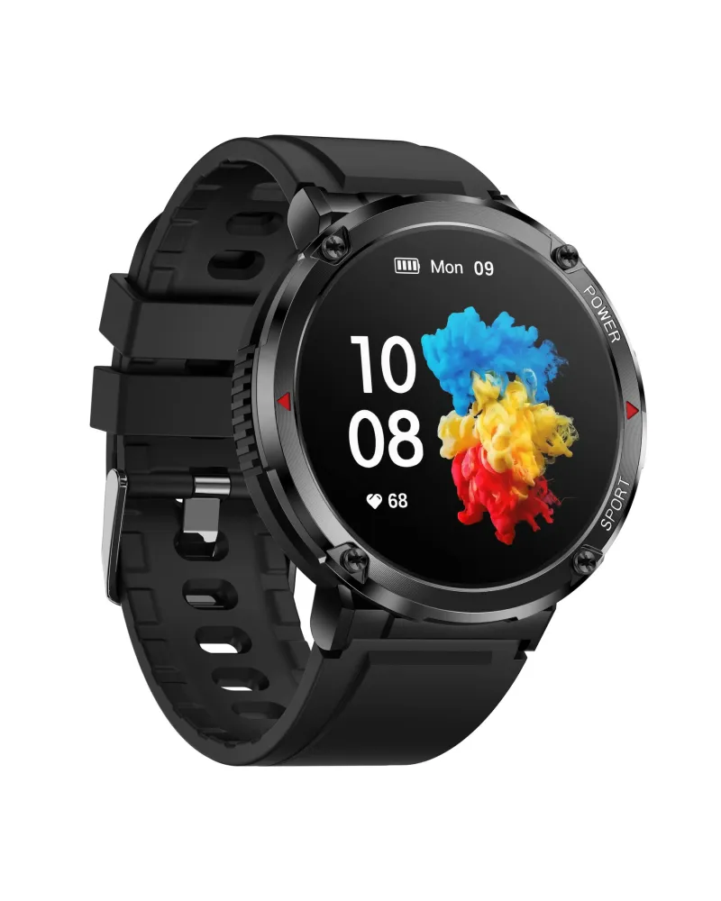 SMARTWATCH MĘSKI GRAVITY GT21-2 - BLUETOOTH CALL, DODATKOWY PASEK (sg025b)