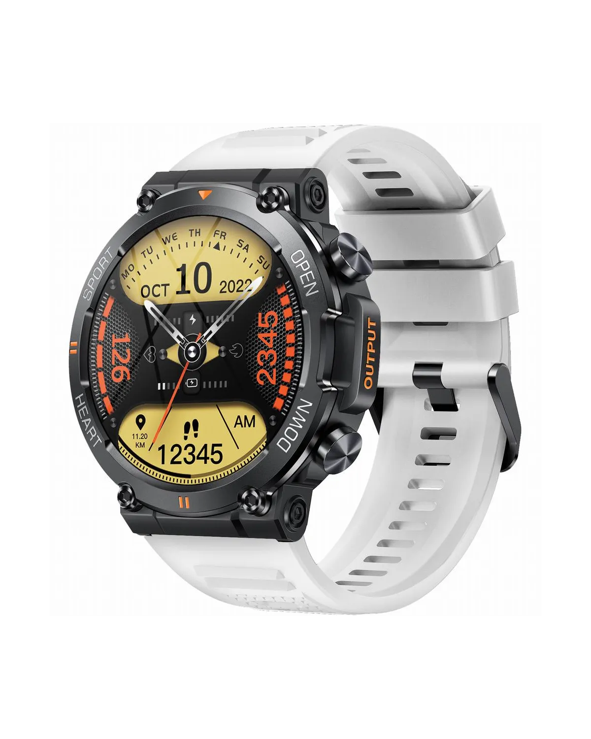 SMARTWATCH MĘSKI GRAVITY GT7-6 PRO - WYKONYWANIE POŁĄCZEŃ, PULSOKSYMETR (sg018f) SMARTWATCH MĘSKI GRAVITY GT7-6 PRO - WYKONYWANIE POŁĄCZEŃ, PULSOKSYMETR (sg018f)