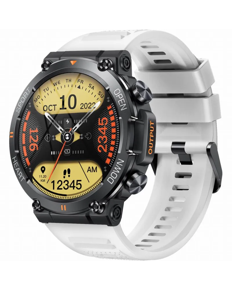 SMARTWATCH MĘSKI GRAVITY GT7-6 PRO - WYKONYWANIE POŁĄCZEŃ, PULSOKSYMETR (sg018f) SMARTWATCH MĘSKI GRAVITY GT7-6 PRO - WYKONYWANIE POŁĄCZEŃ, PULSOKSYMETR (sg018f)
