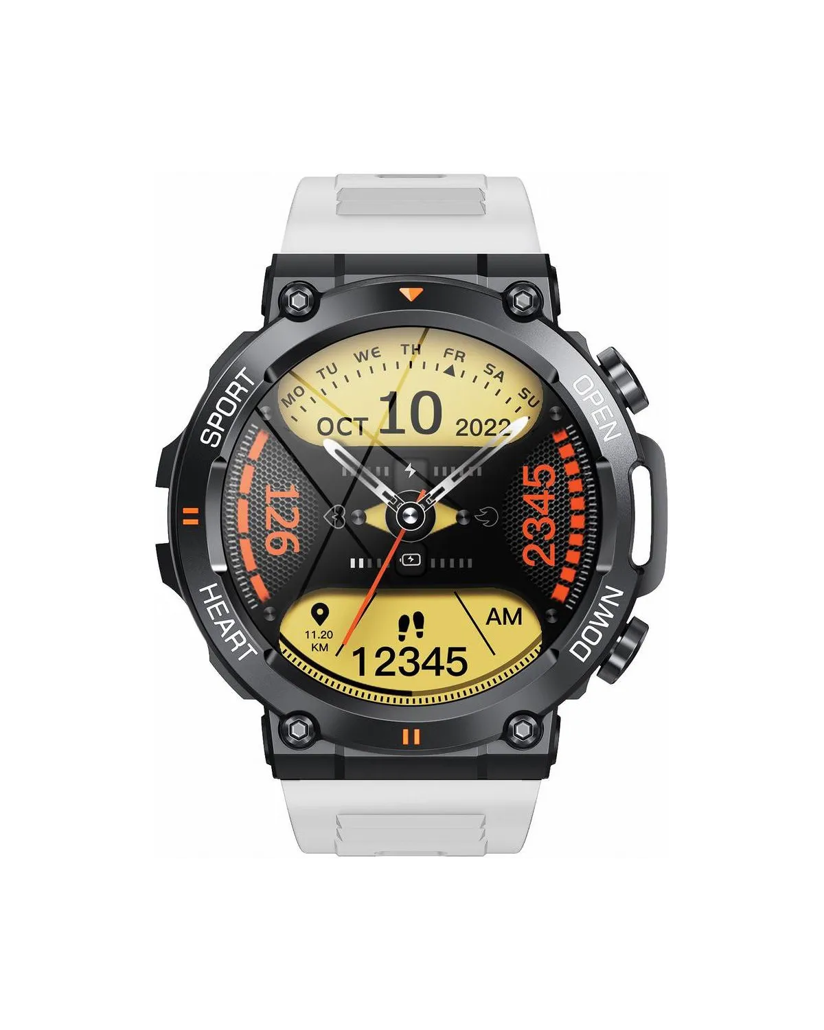 SMARTWATCH MĘSKI GRAVITY GT7-6 PRO - WYKONYWANIE POŁĄCZEŃ, PULSOKSYMETR (sg018f) SMARTWATCH MĘSKI GRAVITY GT7-6 PRO - WYKONYWANIE POŁĄCZEŃ, PULSOKSYMETR (sg018f)