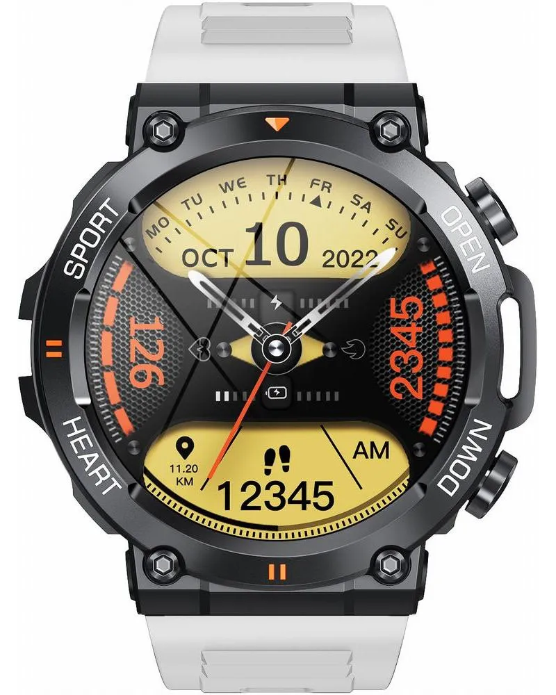 SMARTWATCH MĘSKI GRAVITY GT7-6 PRO - WYKONYWANIE POŁĄCZEŃ, PULSOKSYMETR (sg018f) SMARTWATCH MĘSKI GRAVITY GT7-6 PRO - WYKONYWANIE POŁĄCZEŃ, PULSOKSYMETR (sg018f)