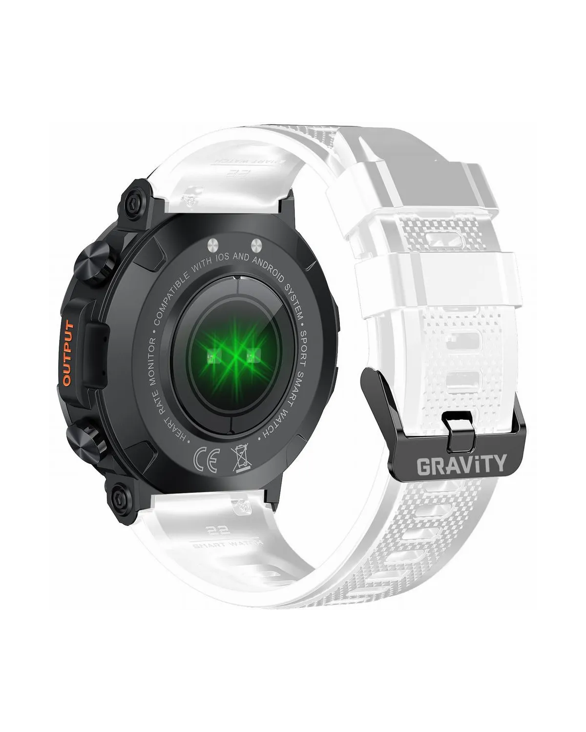 SMARTWATCH MĘSKI GRAVITY GT7-6 PRO - WYKONYWANIE POŁĄCZEŃ, PULSOKSYMETR (sg018f) SMARTWATCH MĘSKI GRAVITY GT7-6 PRO - WYKONYWANIE POŁĄCZEŃ, PULSOKSYMETR (sg018f)