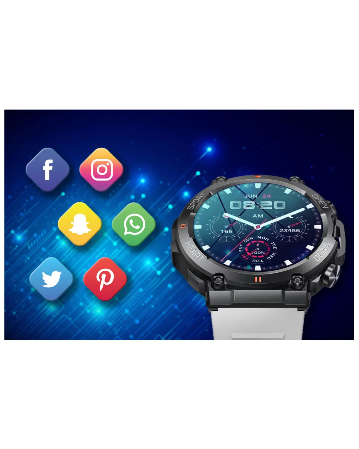 SMARTWATCH MĘSKI GRAVITY GT7-6 PRO - WYKONYWANIE POŁĄCZEŃ, PULSOKSYMETR (sg018f) SMARTWATCH MĘSKI GRAVITY GT7-6 PRO - WYKONYWANIE POŁĄCZEŃ, PULSOKSYMETR (sg018f)