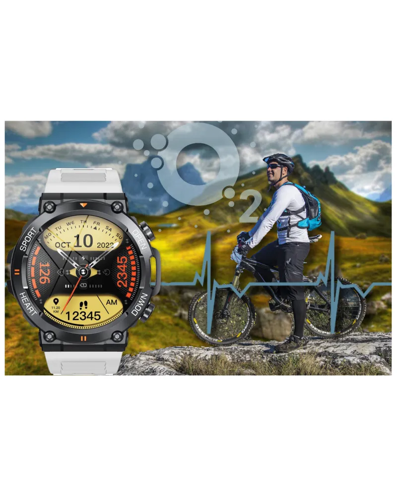 SMARTWATCH MĘSKI GRAVITY GT7-6 PRO - WYKONYWANIE POŁĄCZEŃ, PULSOKSYMETR (sg018f) SMARTWATCH MĘSKI GRAVITY GT7-6 PRO - WYKONYWANIE POŁĄCZEŃ, PULSOKSYMETR (sg018f)