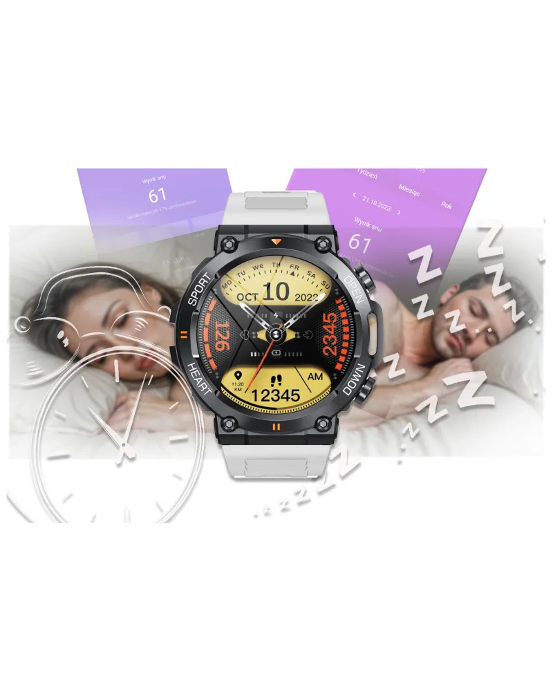 SMARTWATCH MĘSKI GRAVITY GT7-6 PRO - WYKONYWANIE POŁĄCZEŃ, PULSOKSYMETR (sg018f) SMARTWATCH MĘSKI GRAVITY GT7-6 PRO - WYKONYWANIE POŁĄCZEŃ, PULSOKSYMETR (sg018f)