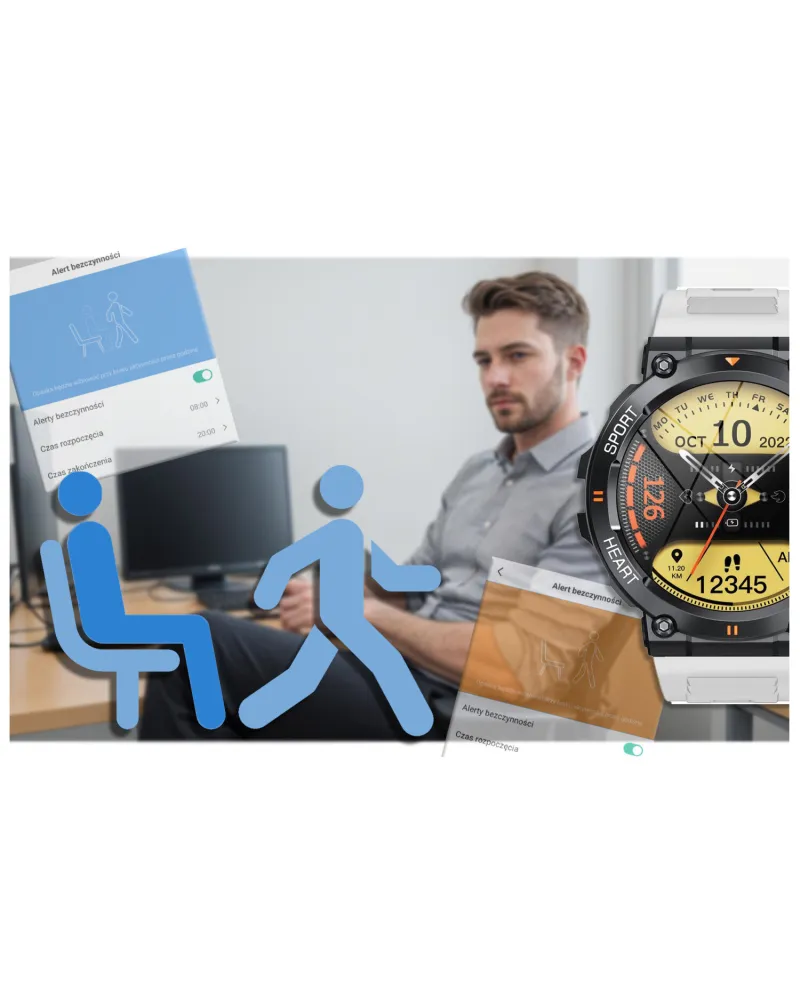 SMARTWATCH MĘSKI GRAVITY GT7-6 PRO - WYKONYWANIE POŁĄCZEŃ, PULSOKSYMETR (sg018f) SMARTWATCH MĘSKI GRAVITY GT7-6 PRO - WYKONYWANIE POŁĄCZEŃ, PULSOKSYMETR (sg018f)