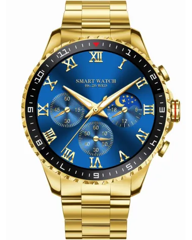 SMARTWATCH MĘSKI GRAVITY GT16-1 - WYKONYWANIE POŁĄCZEŃ, CIŚNIENIOMIERZ (sg034a)