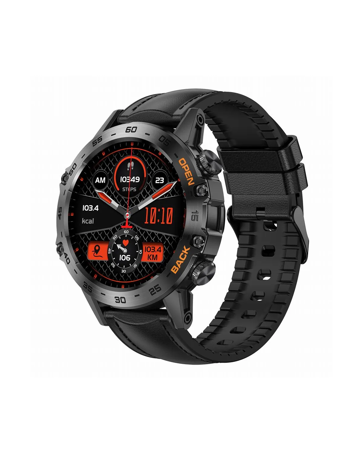 SMARTWATCH MĘSKI GRAVITY GT9-5 - WYKONYWANIE POŁĄCZEŃ, CIŚNIENIOMIERZ (sg021e) SMARTWATCH MĘSKI GRAVITY GT9-5 - WYKONYWANIE POŁĄCZEŃ, CIŚNIENIOMIERZ (sg021e)