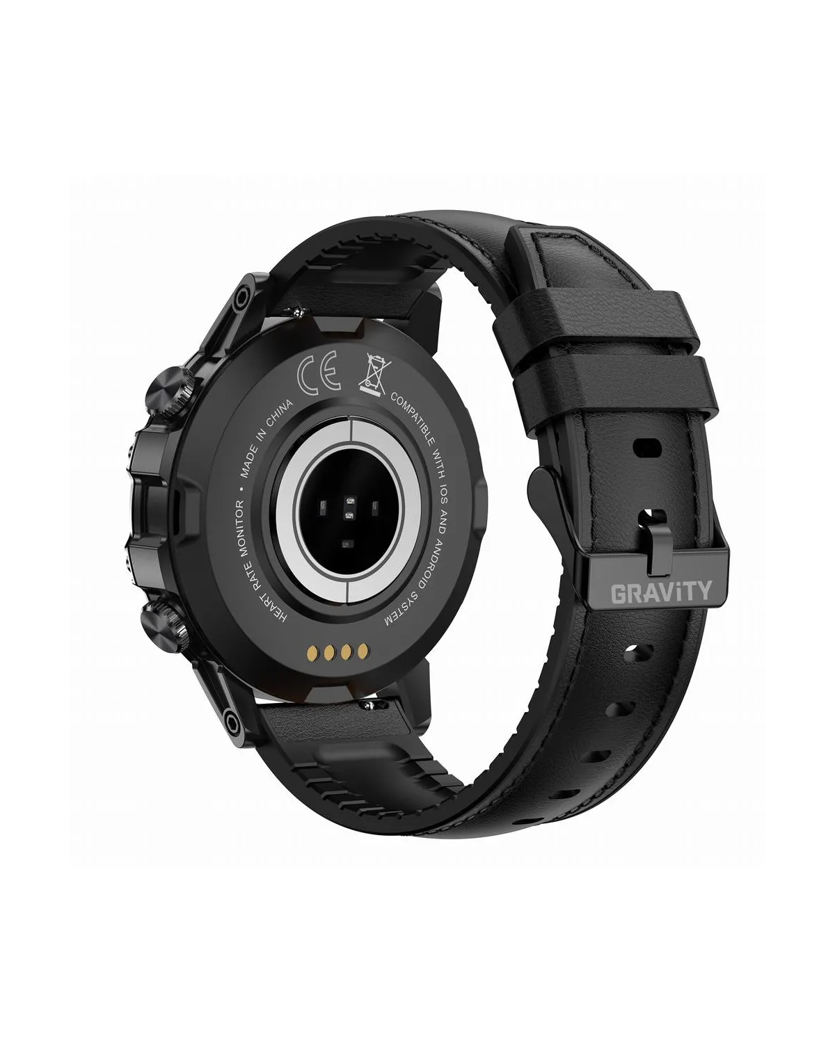 SMARTWATCH MĘSKI GRAVITY GT9-5 - WYKONYWANIE POŁĄCZEŃ, CIŚNIENIOMIERZ (sg021e) SMARTWATCH MĘSKI GRAVITY GT9-5 - WYKONYWANIE POŁĄCZEŃ, CIŚNIENIOMIERZ (sg021e)