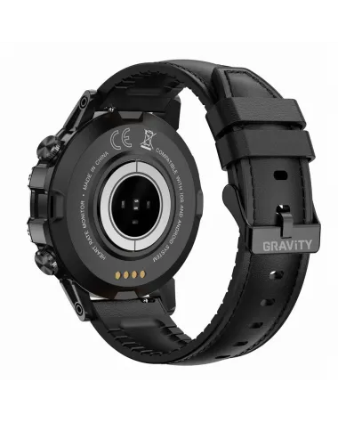 SMARTWATCH MĘSKI GRAVITY GT9-5 - WYKONYWANIE POŁĄCZEŃ, CIŚNIENIOMIERZ (sg021e) SMARTWATCH MĘSKI GRAVITY GT9-5 - WYKONYWANIE POŁĄCZEŃ, CIŚNIENIOMIERZ (sg021e)