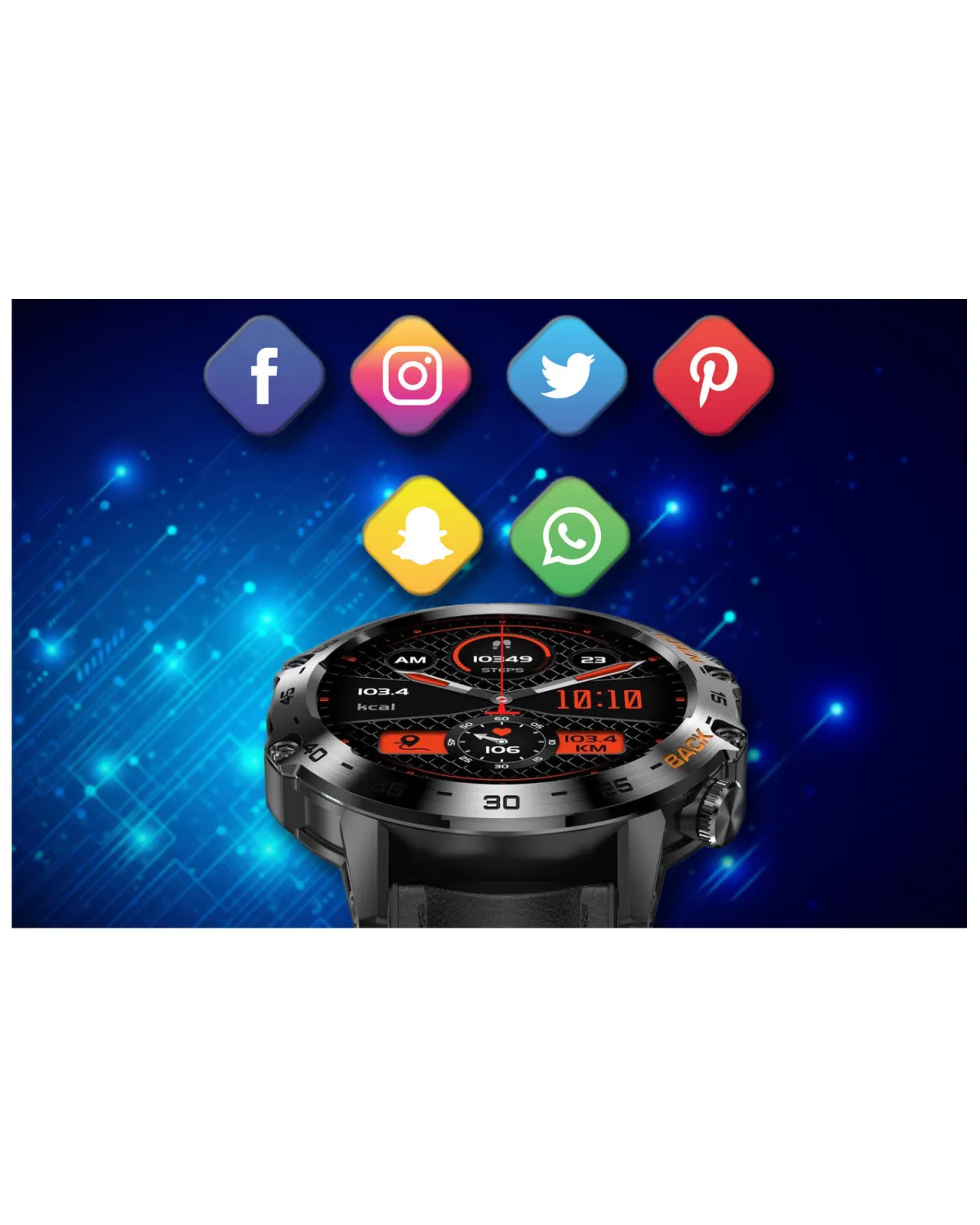 SMARTWATCH MĘSKI GRAVITY GT9-5 - WYKONYWANIE POŁĄCZEŃ, CIŚNIENIOMIERZ (sg021e) SMARTWATCH MĘSKI GRAVITY GT9-5 - WYKONYWANIE POŁĄCZEŃ, CIŚNIENIOMIERZ (sg021e)