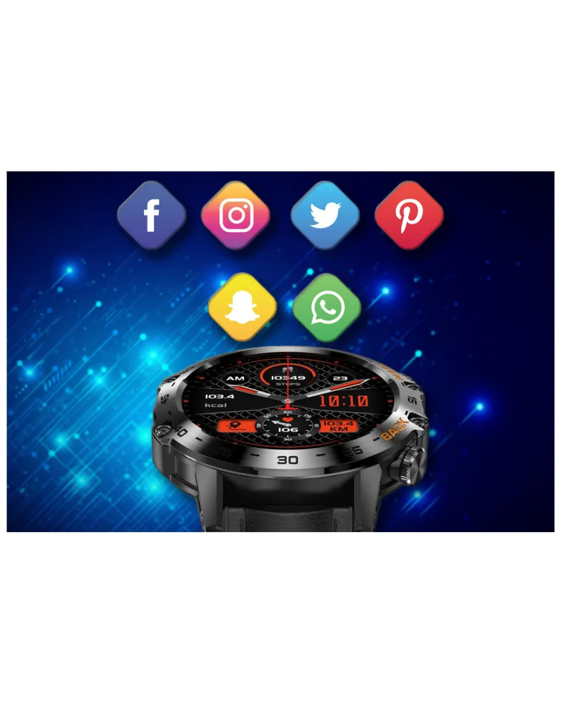 SMARTWATCH MĘSKI GRAVITY GT9-5 - WYKONYWANIE POŁĄCZEŃ, CIŚNIENIOMIERZ (sg021e) SMARTWATCH MĘSKI GRAVITY GT9-5 - WYKONYWANIE POŁĄCZEŃ, CIŚNIENIOMIERZ (sg021e)