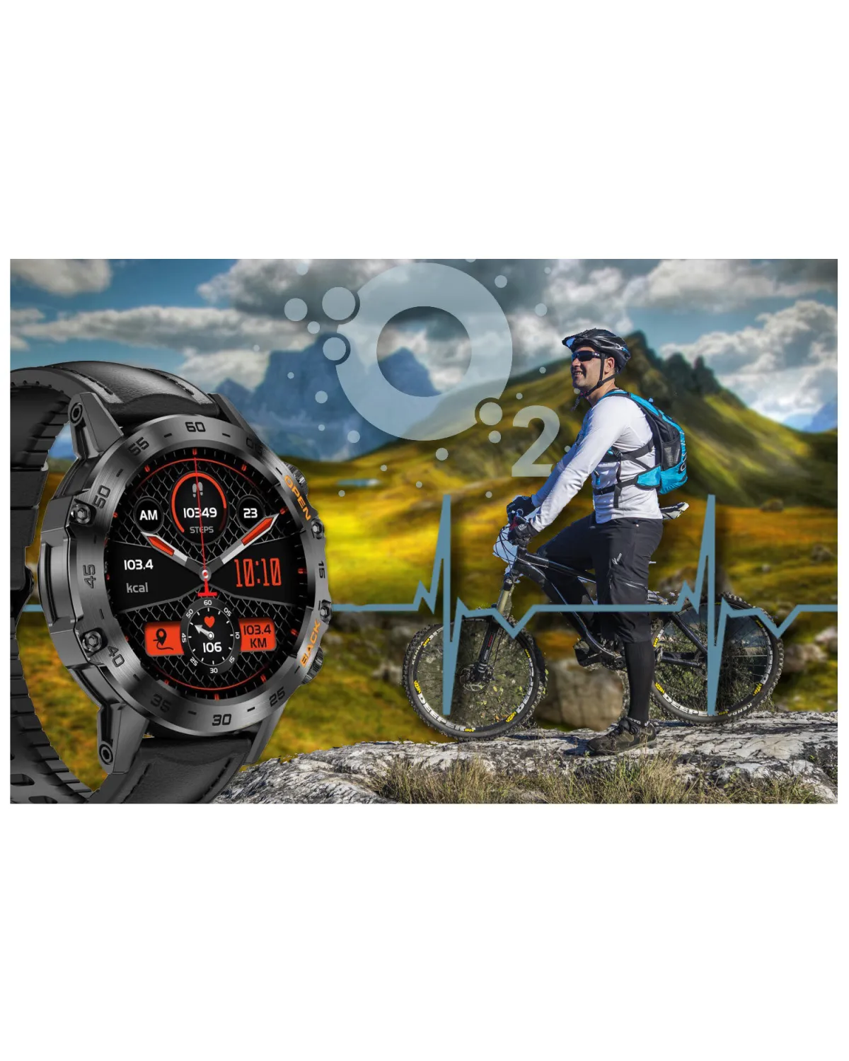 SMARTWATCH MĘSKI GRAVITY GT9-5 - WYKONYWANIE POŁĄCZEŃ, CIŚNIENIOMIERZ (sg021e) SMARTWATCH MĘSKI GRAVITY GT9-5 - WYKONYWANIE POŁĄCZEŃ, CIŚNIENIOMIERZ (sg021e)