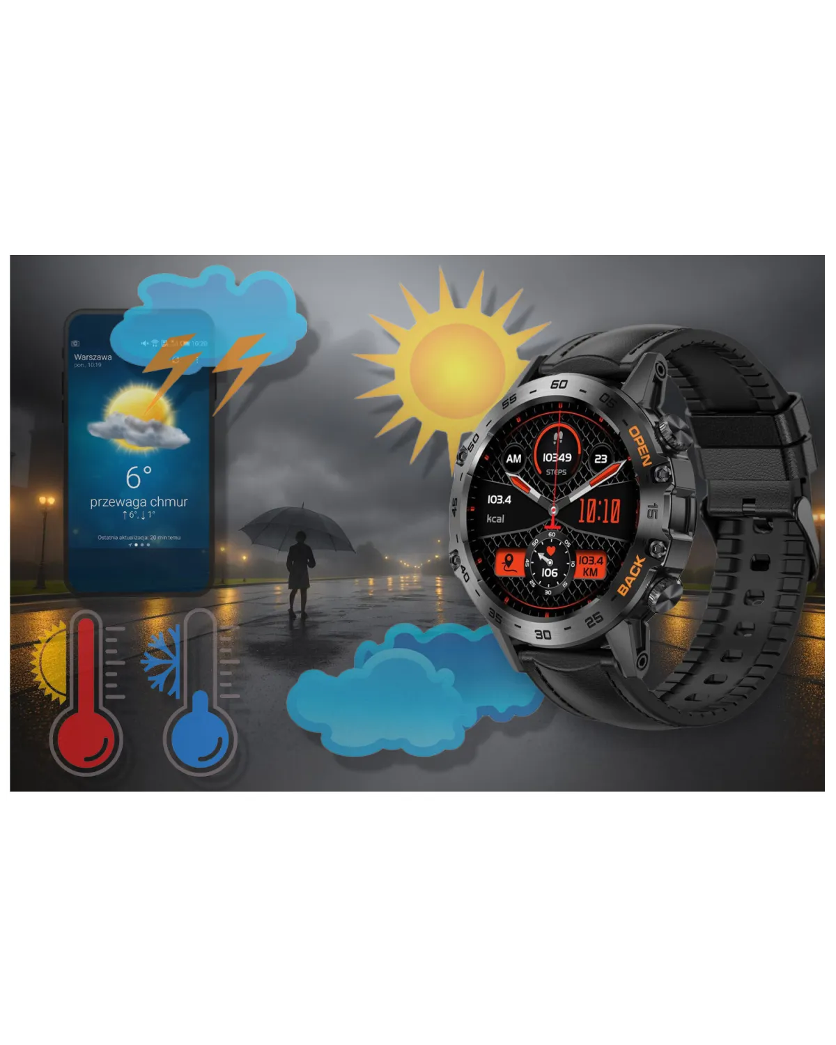 SMARTWATCH MĘSKI GRAVITY GT9-5 - WYKONYWANIE POŁĄCZEŃ, CIŚNIENIOMIERZ (sg021e) SMARTWATCH MĘSKI GRAVITY GT9-5 - WYKONYWANIE POŁĄCZEŃ, CIŚNIENIOMIERZ (sg021e)