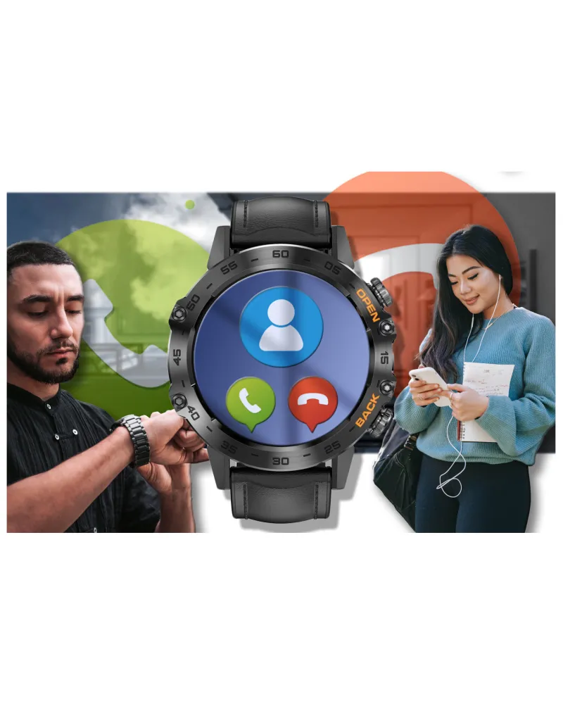 SMARTWATCH MĘSKI GRAVITY GT9-5 - WYKONYWANIE POŁĄCZEŃ, CIŚNIENIOMIERZ (sg021e) SMARTWATCH MĘSKI GRAVITY GT9-5 - WYKONYWANIE POŁĄCZEŃ, CIŚNIENIOMIERZ (sg021e)