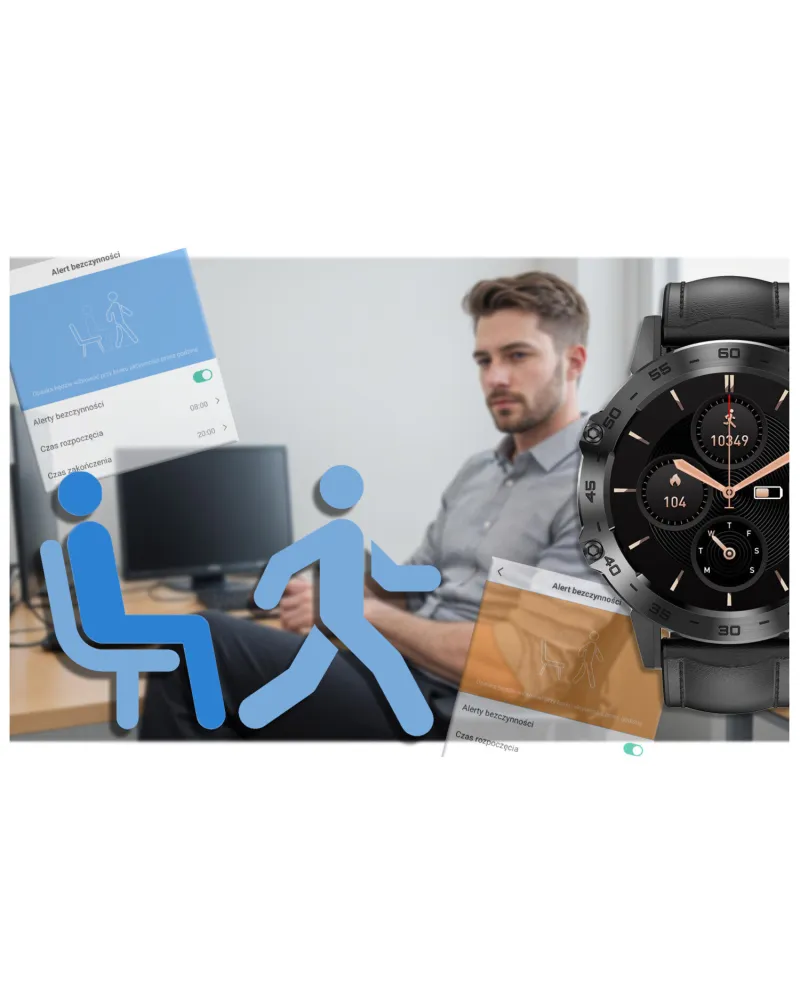 SMARTWATCH MĘSKI GRAVITY GT9-5 - WYKONYWANIE POŁĄCZEŃ, CIŚNIENIOMIERZ (sg021e) SMARTWATCH MĘSKI GRAVITY GT9-5 - WYKONYWANIE POŁĄCZEŃ, CIŚNIENIOMIERZ (sg021e)