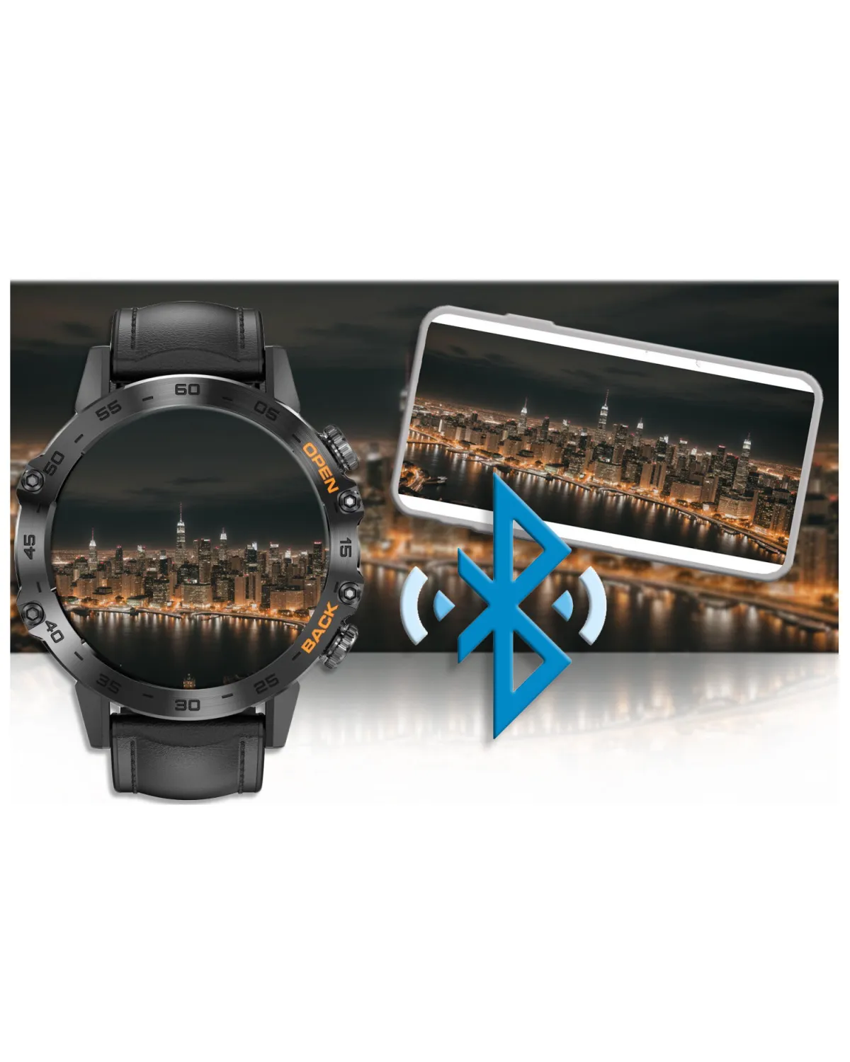 SMARTWATCH MĘSKI GRAVITY GT9-5 - WYKONYWANIE POŁĄCZEŃ, CIŚNIENIOMIERZ (sg021e) SMARTWATCH MĘSKI GRAVITY GT9-5 - WYKONYWANIE POŁĄCZEŃ, CIŚNIENIOMIERZ (sg021e)