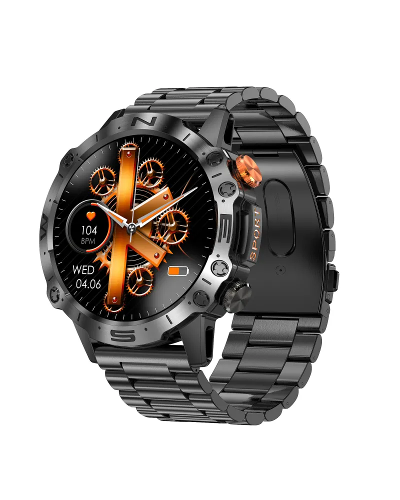 SMARTWATCH MĘSKI GRAVITY GT20-1 - AMOLED, DODATKOWY PASEK (sg024a) SMARTWATCH MĘSKI GRAVITY GT20-1 - AMOLED, DODATKOWY PASEK (sg024a)