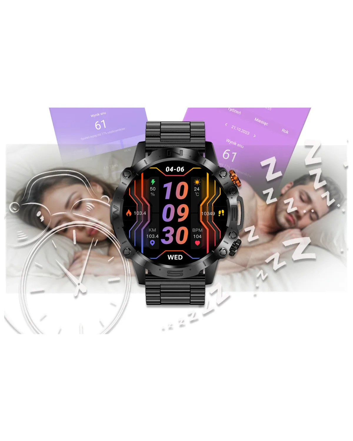 SMARTWATCH MĘSKI GRAVITY GT20-1 - AMOLED, DODATKOWY PASEK (sg024a) SMARTWATCH MĘSKI GRAVITY GT20-1 - AMOLED, DODATKOWY PASEK (sg024a)