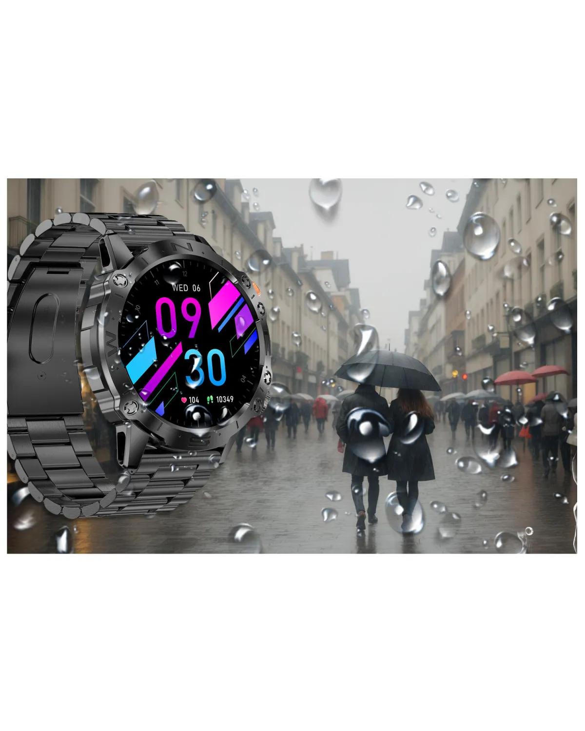 SMARTWATCH MĘSKI GRAVITY GT20-1 - AMOLED, DODATKOWY PASEK (sg024a) SMARTWATCH MĘSKI GRAVITY GT20-1 - AMOLED, DODATKOWY PASEK (sg024a)