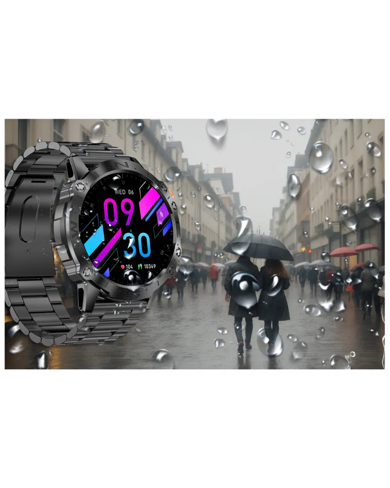 SMARTWATCH MĘSKI GRAVITY GT20-1 - AMOLED, DODATKOWY PASEK (sg024a) SMARTWATCH MĘSKI GRAVITY GT20-1 - AMOLED, DODATKOWY PASEK (sg024a)