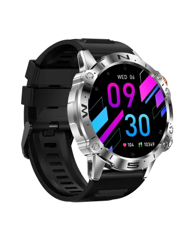 SMARTWATCH MĘSKI GRAVITY GT20-2 - AMOLED, DODATKOWY PASEK (sg024b)