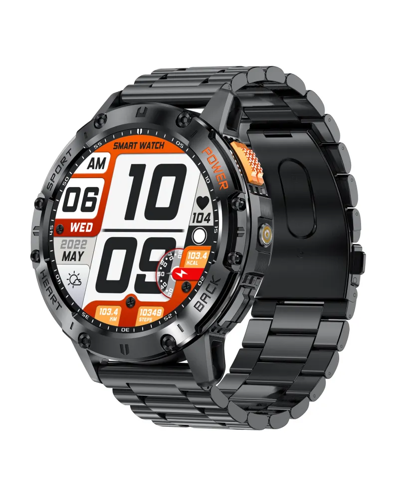 SMARTWATCH MĘSKI GRAVITY GT22-1 - AMOLED, DODATKOWY PASEK (sg030a) SMARTWATCH MĘSKI GRAVITY GT22-1 - AMOLED, DODATKOWY PASEK (sg030a)