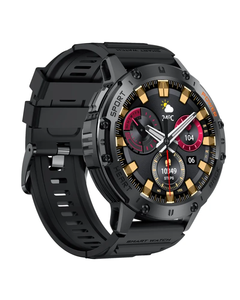 SMARTWATCH MĘSKI GRAVITY GT22-1 - AMOLED, DODATKOWY PASEK (sg030a) SMARTWATCH MĘSKI GRAVITY GT22-1 - AMOLED, DODATKOWY PASEK (sg030a)