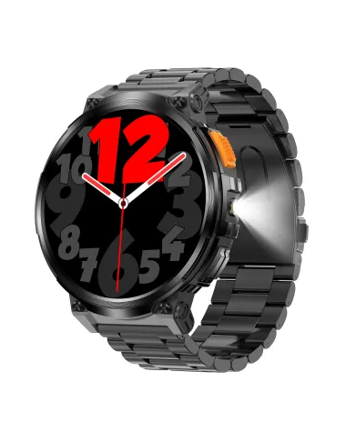 SMARTWATCH MĘSKI GRAVITY GT23-1 - LATARKA, DODATKOWY PASEK (sg031a) SMARTWATCH MĘSKI GRAVITY GT23-1 - LATARKA, DODATKOWY PASEK (sg031a)