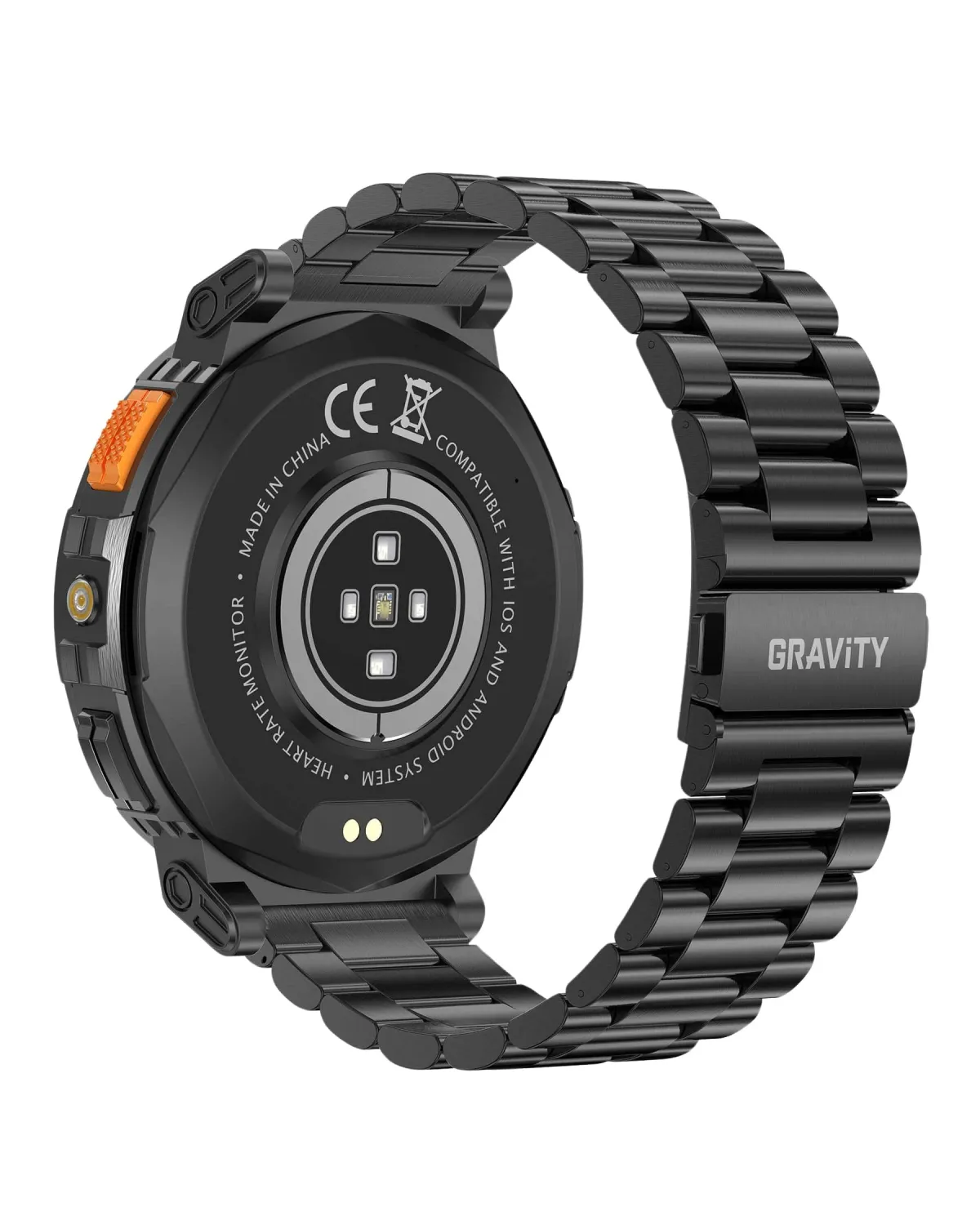SMARTWATCH MĘSKI GRAVITY GT23-1 - LATARKA, DODATKOWY PASEK (sg031a) SMARTWATCH MĘSKI GRAVITY GT23-1 - LATARKA, DODATKOWY PASEK (sg031a)