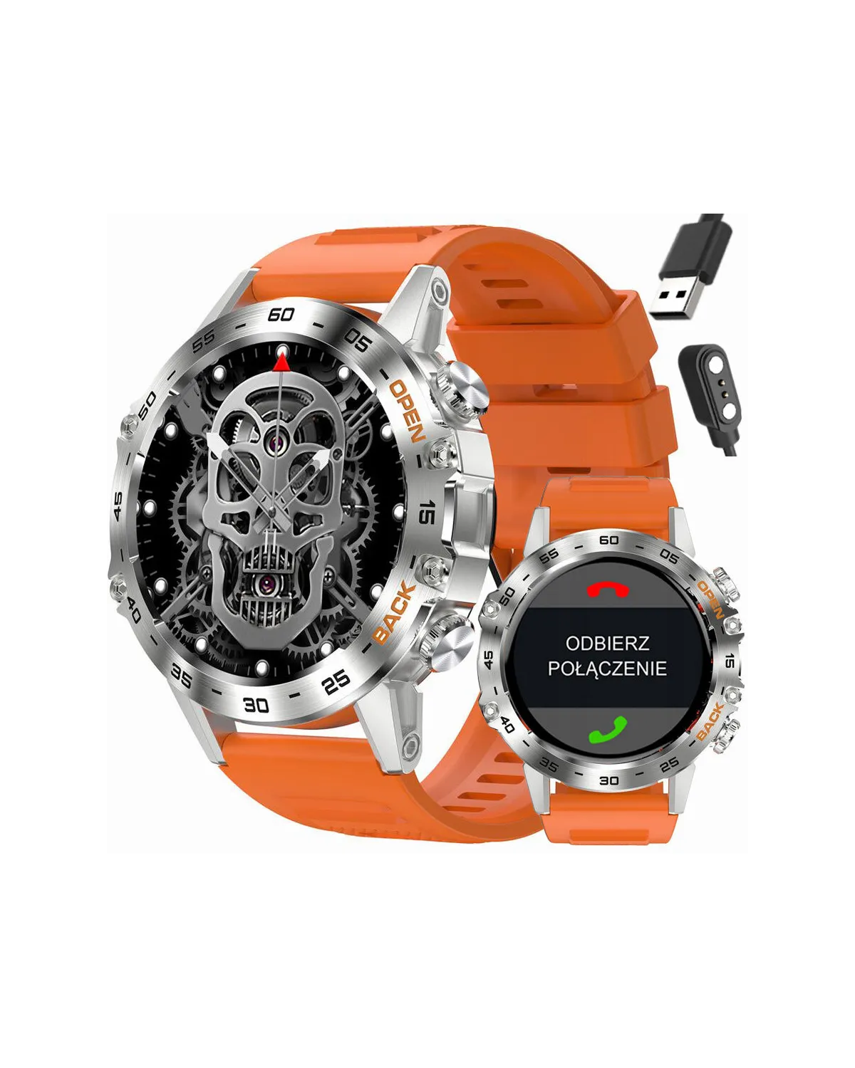 SMARTWATCH MĘSKI GRAVITY GT9-9- WYKONYWANIE POŁĄCZEŃ, CIŚNIENIOMIERZ (sg021i) SMARTWATCH MĘSKI GRAVITY GT9-9- WYKONYWANIE POŁĄCZEŃ, CIŚNIENIOMIERZ (sg021i)