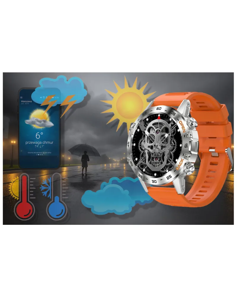 SMARTWATCH MĘSKI GRAVITY GT9-9- WYKONYWANIE POŁĄCZEŃ, CIŚNIENIOMIERZ (sg021i) SMARTWATCH MĘSKI GRAVITY GT9-9- WYKONYWANIE POŁĄCZEŃ, CIŚNIENIOMIERZ (sg021i)