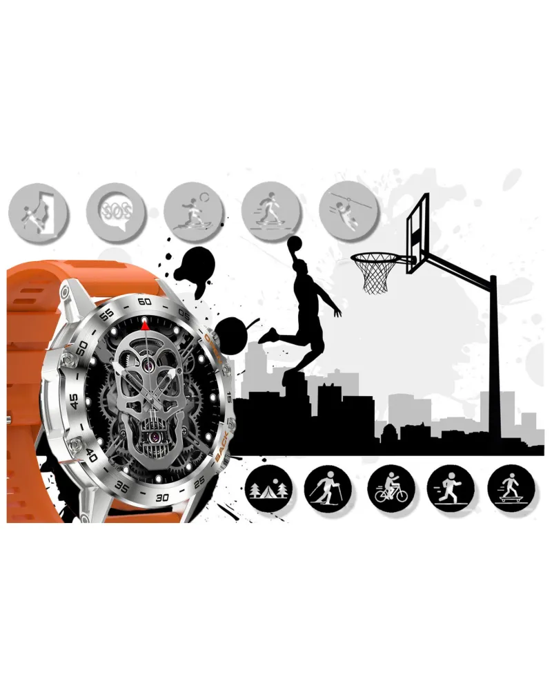 SMARTWATCH MĘSKI GRAVITY GT9-9- WYKONYWANIE POŁĄCZEŃ, CIŚNIENIOMIERZ (sg021i) SMARTWATCH MĘSKI GRAVITY GT9-9- WYKONYWANIE POŁĄCZEŃ, CIŚNIENIOMIERZ (sg021i)