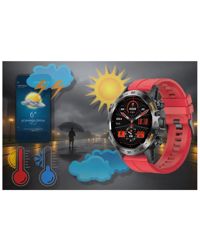 SMARTWATCH MĘSKI GRAVITY GT9-11 - WYKONYWANIE POŁĄCZEŃ, CIŚNIENIOMIERZ (sg021k) SMARTWATCH MĘSKI GRAVITY GT9-11 - WYKONYWANIE POŁĄCZEŃ, CIŚNIENIOMIERZ (sg021k)
