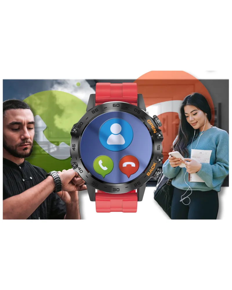 SMARTWATCH MĘSKI GRAVITY GT9-11 - WYKONYWANIE POŁĄCZEŃ, CIŚNIENIOMIERZ (sg021k) SMARTWATCH MĘSKI GRAVITY GT9-11 - WYKONYWANIE POŁĄCZEŃ, CIŚNIENIOMIERZ (sg021k)