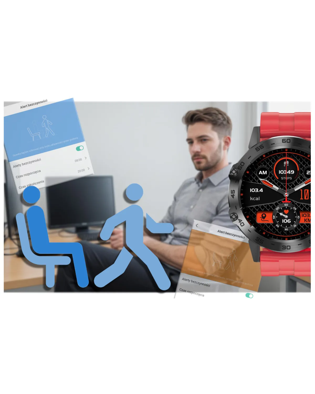 SMARTWATCH MĘSKI GRAVITY GT9-11 - WYKONYWANIE POŁĄCZEŃ, CIŚNIENIOMIERZ (sg021k) SMARTWATCH MĘSKI GRAVITY GT9-11 - WYKONYWANIE POŁĄCZEŃ, CIŚNIENIOMIERZ (sg021k)
