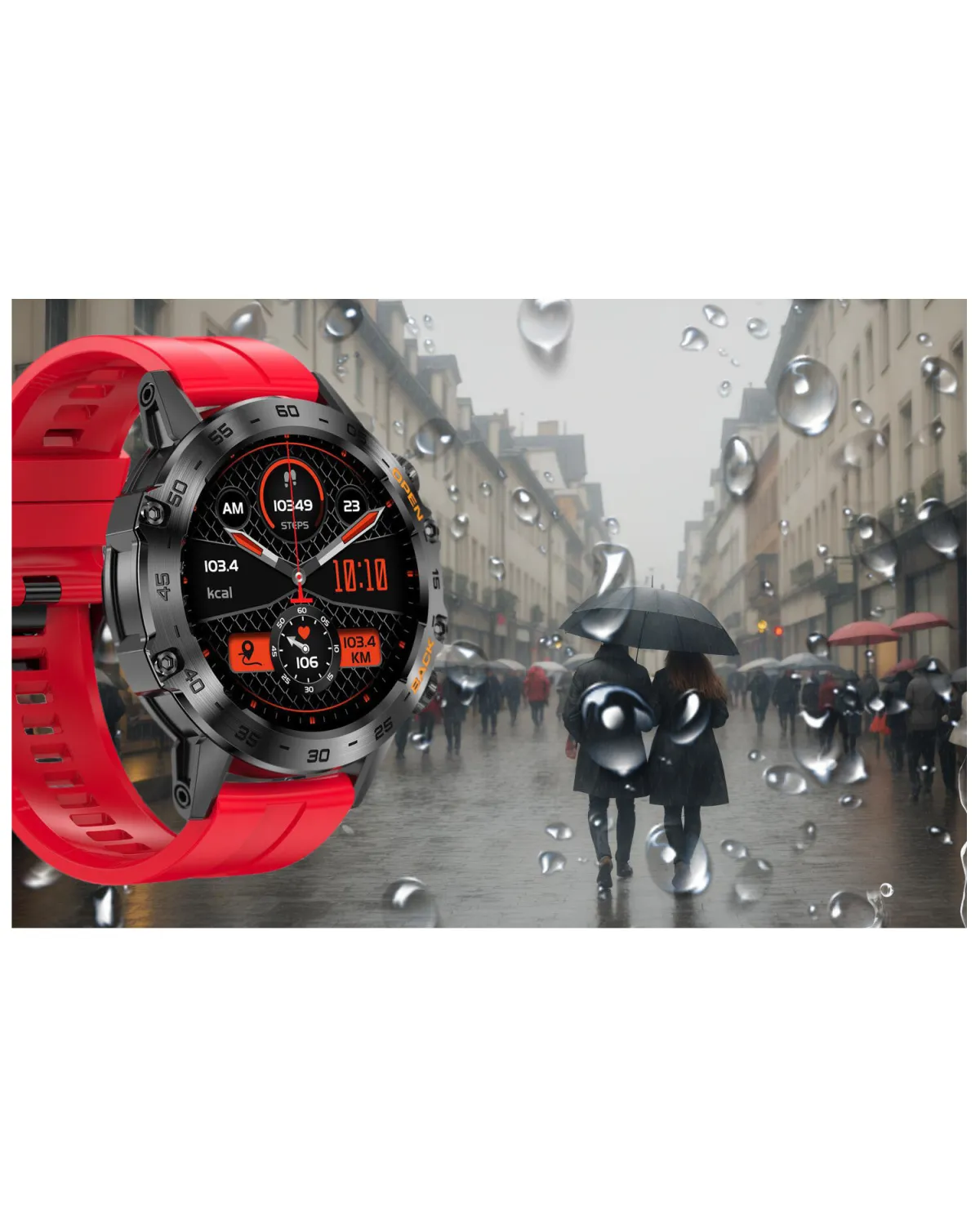 SMARTWATCH MĘSKI GRAVITY GT9-11 - WYKONYWANIE POŁĄCZEŃ, CIŚNIENIOMIERZ (sg021k) SMARTWATCH MĘSKI GRAVITY GT9-11 - WYKONYWANIE POŁĄCZEŃ, CIŚNIENIOMIERZ (sg021k)