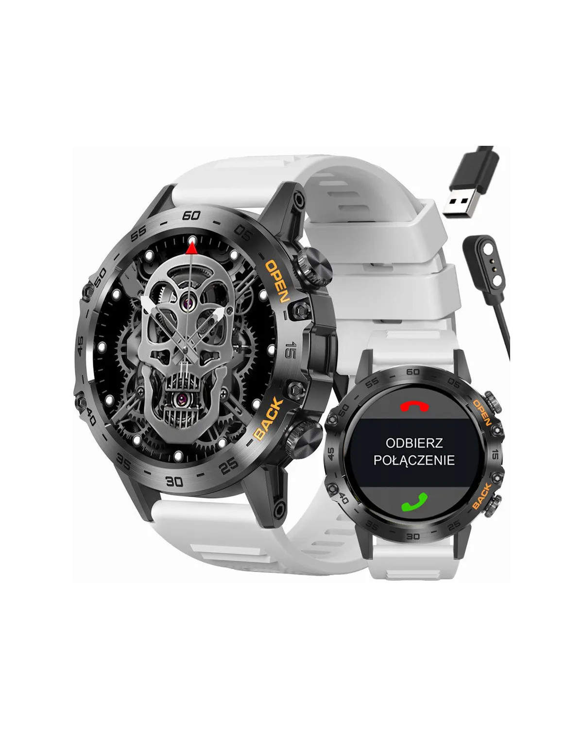 SMARTWATCH MĘSKI GRAVITY GT9-10 - WYKONYWANIE POŁĄCZEŃ, CIŚNIENIOMIERZ (sg021j) SMARTWATCH MĘSKI GRAVITY GT9-10 - WYKONYWANIE POŁĄCZEŃ, CIŚNIENIOMIERZ (sg021j)