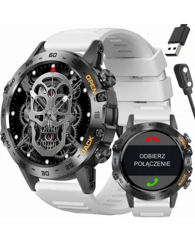 SMARTWATCH MĘSKI GRAVITY GT9-10 - WYKONYWANIE POŁĄCZEŃ, CIŚNIENIOMIERZ (sg021j)