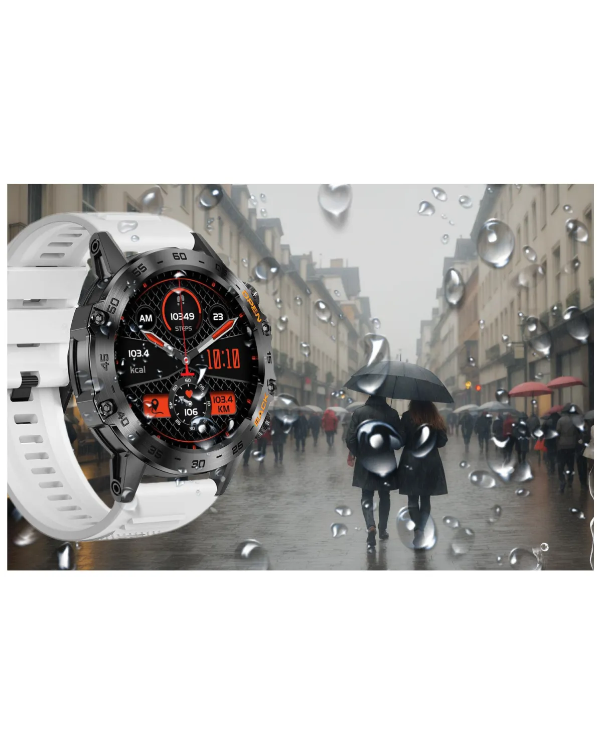 SMARTWATCH MĘSKI GRAVITY GT9-10 - WYKONYWANIE POŁĄCZEŃ, CIŚNIENIOMIERZ (sg021j) SMARTWATCH MĘSKI GRAVITY GT9-10 - WYKONYWANIE POŁĄCZEŃ, CIŚNIENIOMIERZ (sg021j)